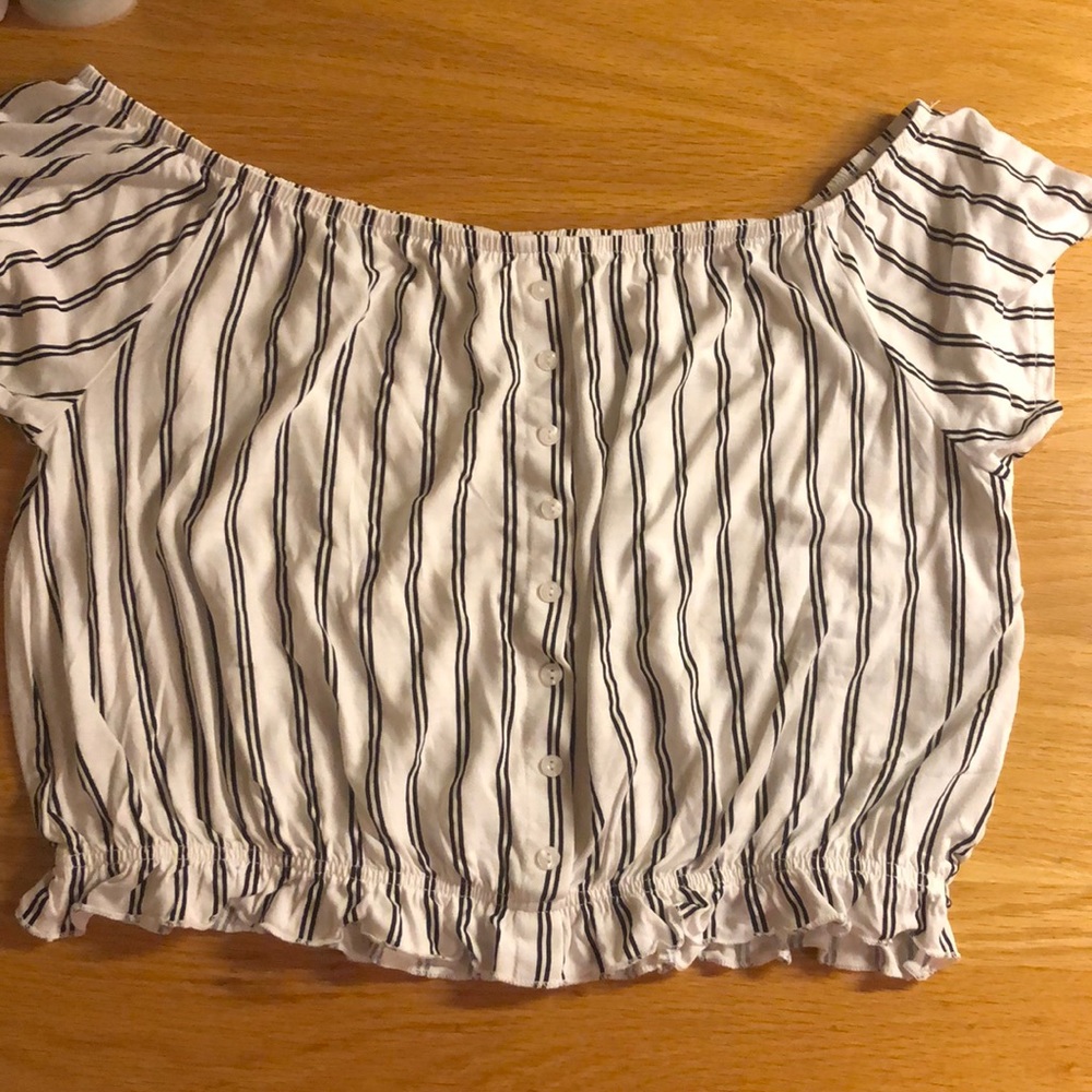 Off the shoulder shirt
